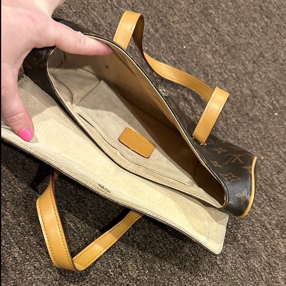 Louis Vuitton Brown and Tan Shoulder Bag - Picture 4 of 6